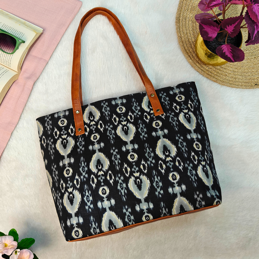 Everyday Tote bags for Women - Black - Surovi Bags