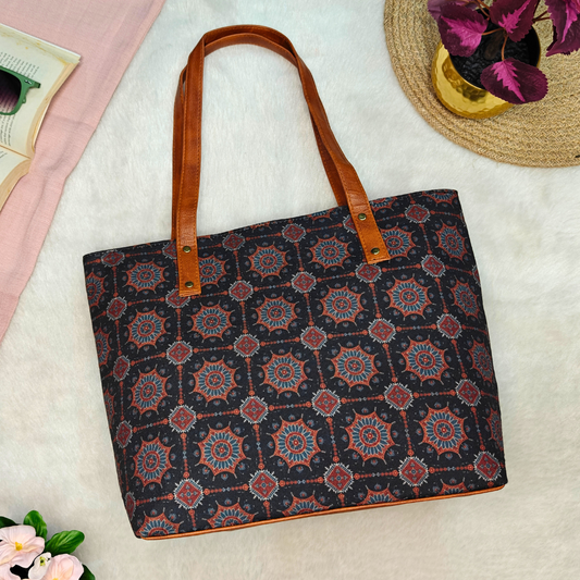 Everyday Tote bags for Women - Kalamkari - Surovi Bags