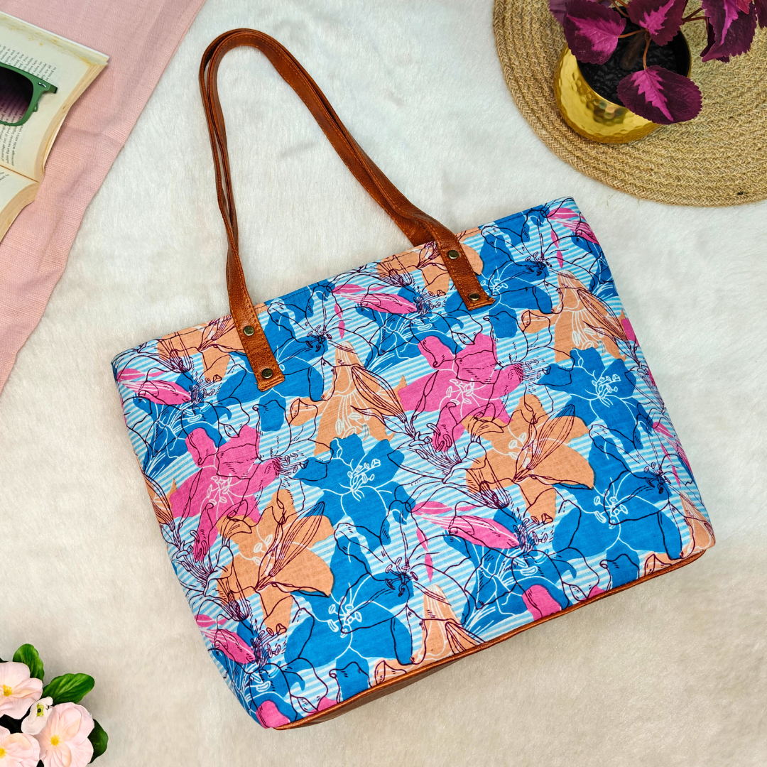 Everyday Tote bags for Women - Floral Printed