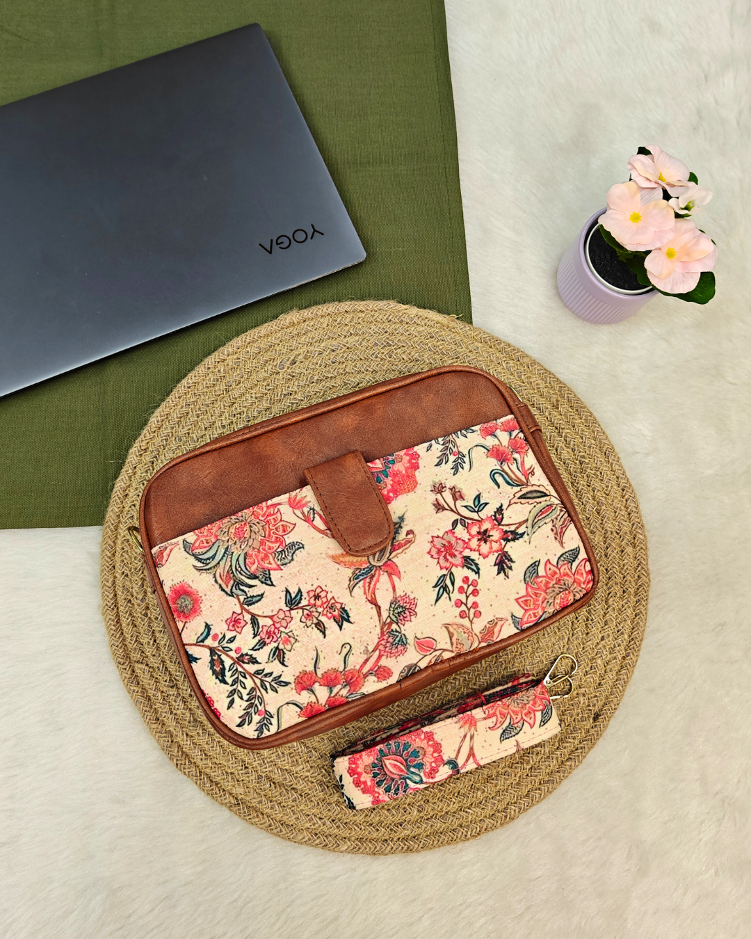 Magnetic Sling Bag - Floral