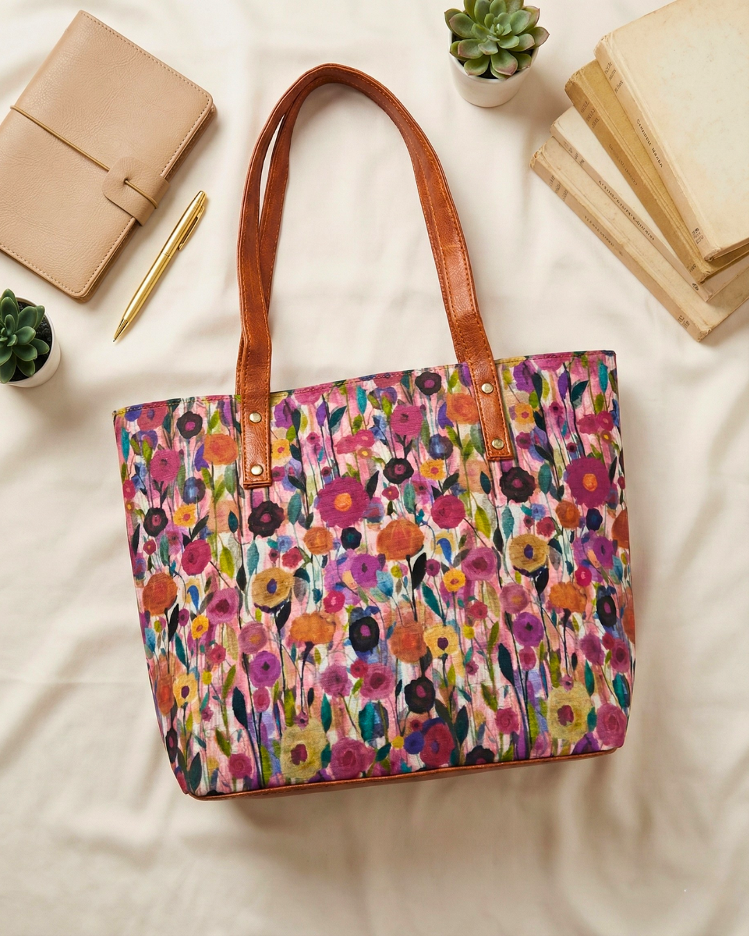 Everyday Tote bags for Women - Floral
