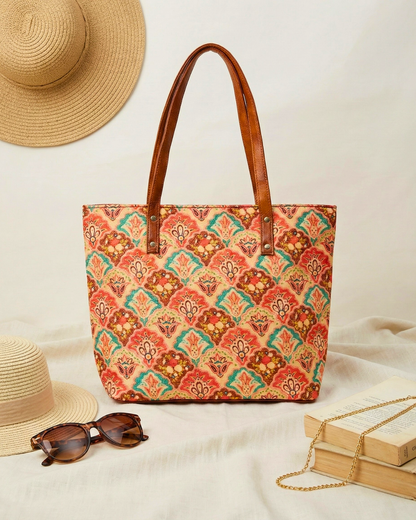 Everyday Tote bags for Women - Mughal Motif