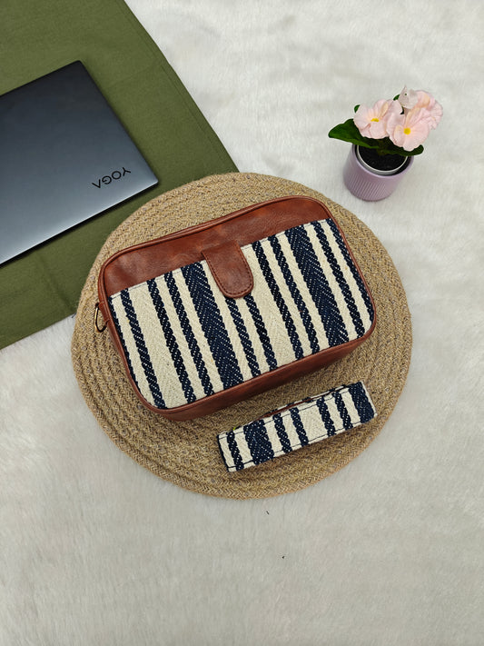 Magnetic Sling Bag Jacquard - Strips