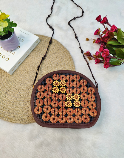 D Sling - Coconut Shell Beaded Bags