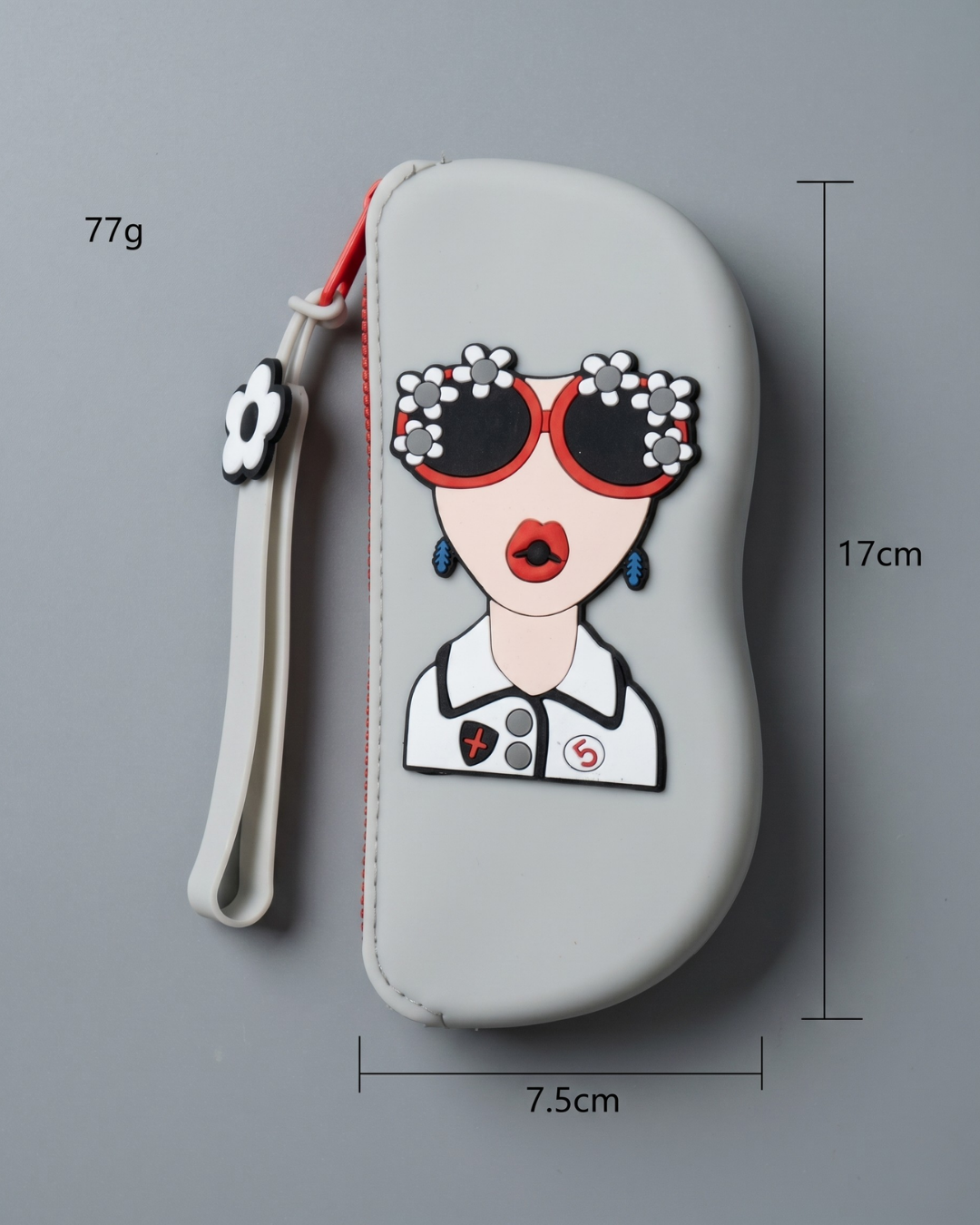 Quirky Goggle Cases -  Green - Surovi Bags