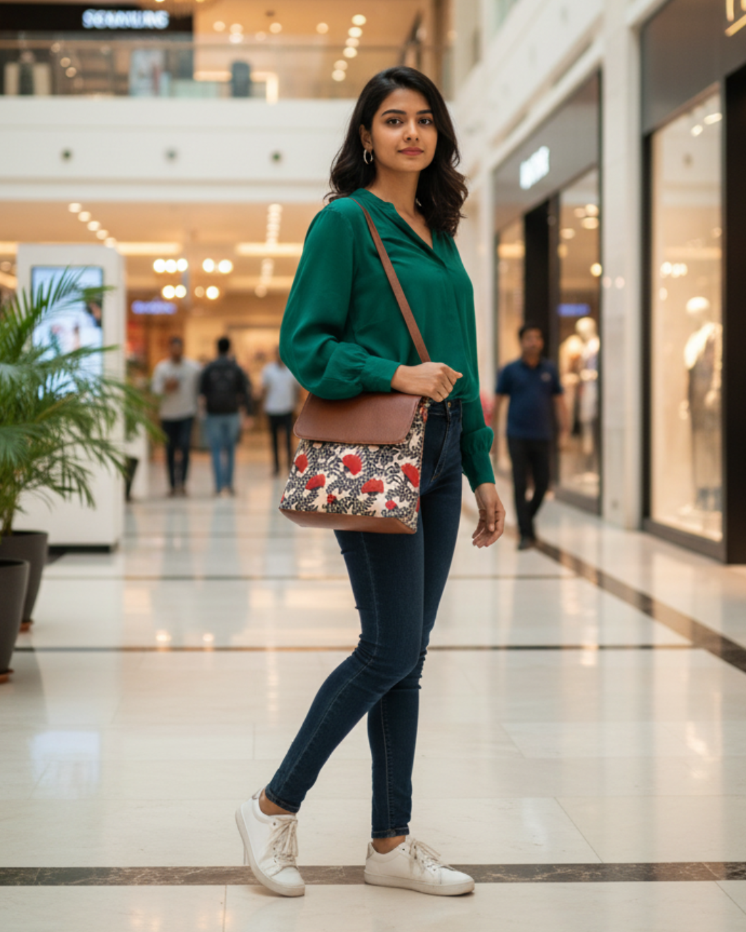 Cross Body Flap Sling - Nawabi Couture