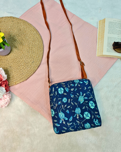 EveryDay Pouch Sling Bag for Women - Kalamkari - Surovi Bags