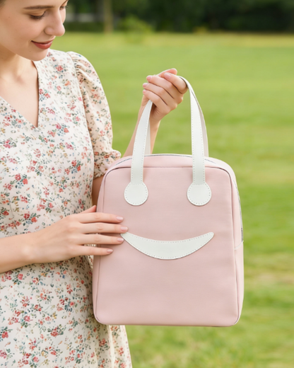 Smiley Lunch Bag - Unisex Type - Best for adults and kids