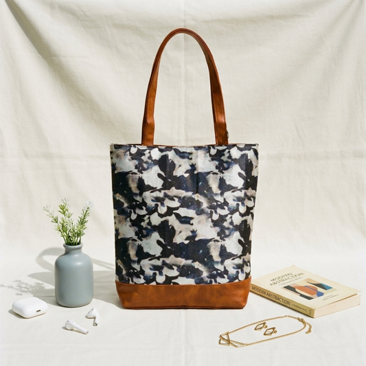 The Velvet Tote - Black